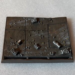 The Game Crafter Diorama Base in Dark Brown Game piece 180808KK